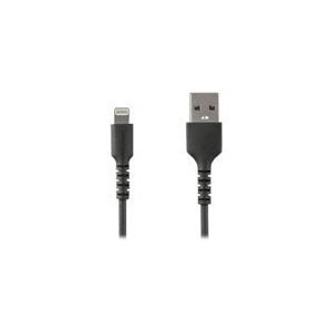 StarTech.com 6.6 ft 2m USB to Lightning Cable - Apple MFi Certified - Black - cable Lightning - Lightning / USB - 2 m