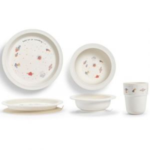 Image de Elodie Details Coffret repas Playground Spaceland (3 pi&egrave;ces)