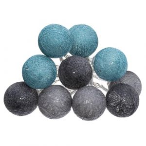 Atmosphera Guirlande led à piles 10 boules createur d'interieur