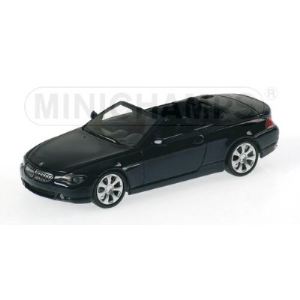 Image de Minichamps 431026030 - BMW 6-Series Cab. 06 bleu métal - Echelle 1:43