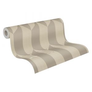 A.S. Creation Pv/int geo 3d gris/or