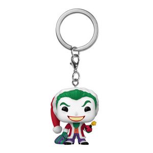 Funko Pop Keychain: DC Holiday- Joker(WMT)