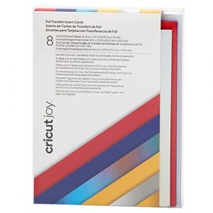 Cricut Cartes d'insertion de transfert de feuille d'&eacute;chantillonneur de c&eacute;l&eacute;bration A2 Joy