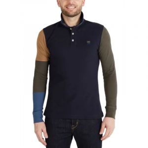 Eden Park Polo Manches Longues - Marine