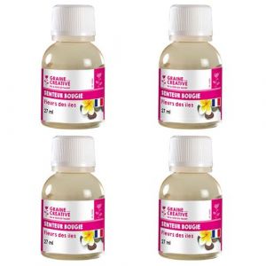 Parfum pour bougies 108 ml - Senteur fleurs des &icirc;les