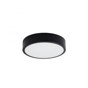 Plafonnier en aluminium, noir H: 6cm