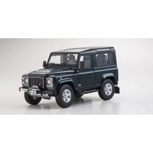 Kyosho Land Rover Defender 90 2007 Aintree Green - 1:18