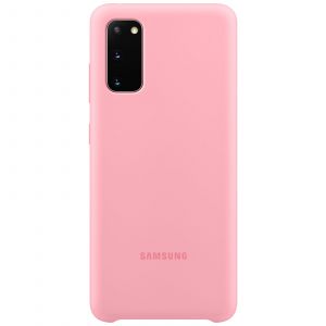 Samsung Coque S20 Sillicone rose
