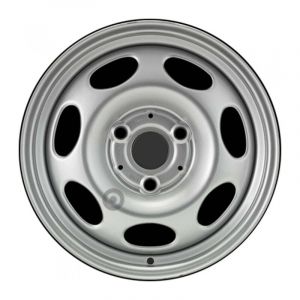 Alcar Jante tôle 15 pouces - 3 Trous - 4,5x15 3x112 ET23,5 AL57 argent