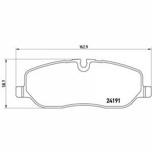 Image de Brembo 4 plaquettes de frein P44014