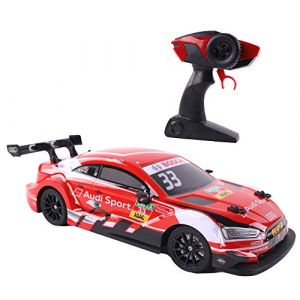 Image de Mgm Turbo Challenge - Audi Sport Racing - RC Prestige - 096116 - Voiture Télécommandée - Rouge - 1/16 - Piles Non Incluses - Plastique - À Partir de 6 Ans