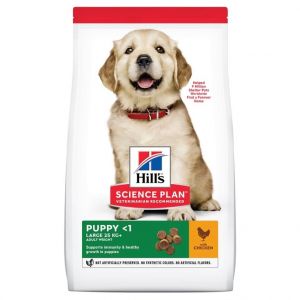 Hill's Croquettes pour chiot Canine puppy large poulet en sac de 12 kg