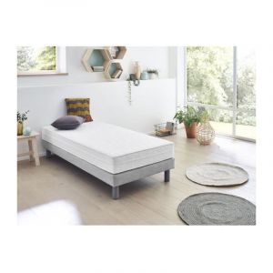 DORMIPUR Matelas - 90 x 200 cm - Epaisseur 16 cm - Mousse a mémoire de forme - Housse lavable en machine - Equilibré