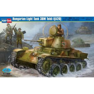 Image de HobbyBoss Maquette militaire - Hungarian Light Tank 38M Toldi I (A20) - 1/35 -Ho