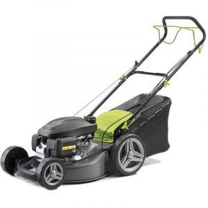 Stiga Green Cut Tondeuse à Gazon à Essence TTH-E145 de 46cm, Traction à Roues, Insert Mulching Compris