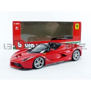 Bburago Voiture Miniature de Collection - LaFerrari Aperta - 2016 - Rouge - 1/24