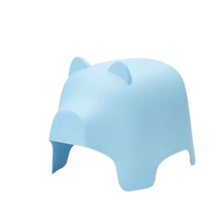 Sobuy Tabouret Enfant Design Pouf pour Enfant Tabouret de Siège Chaise pour Enfants Siège Garçons et Filles Cochonnet Bleu Clair KMB14-B