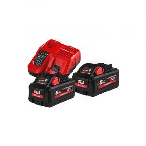 Image de Milwaukee Pack Batterie NRJ 18V 8Ah High-Output Red Li-Ion - 4933471073