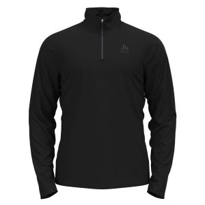 Odlo BERRA MIDLAYER 1/2 ZIP BLACK 22 - 15000 [Taille S]