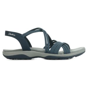 Skechers Pour femme. Sandales Reggae Slim - Turn It Up marine