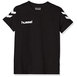 Hummel T-Shirt Go Cotton - Noir/Blanc Enfant - Noir - Taille 140 cm