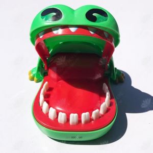 Htbe Sécurité De L'environnement Enfants Mordre La Main Crocodile Jouets Délicats Jouets Pour Enfants Jeux Jouets En Plastique Croc