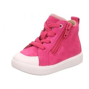 Superfit SUPIES Chaussures Premiers Pas pour garçon et Fille Rose 5500 Taille 20 EU Large, Rose 5500., 20 EU Weit