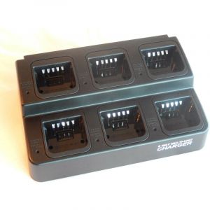 Vhbw Chargeur de batterie compatible avec Kenwood TK-3360, TK-3360E, TK-3360M batterie de radio, talkie walkie (station,