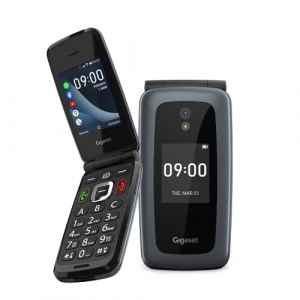 Gigaset Téléphone portable GL7 4Go Noir