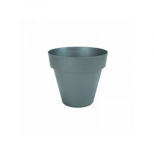 Plastiken Pot de fleurs Tes - 14 cm - Anthracite