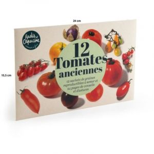 Radis et capucine Enveloppe 12 sachet tomates anciennes