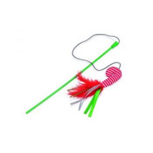 Beeztees Canne à pêche pour chat Noël Sucre d’orge