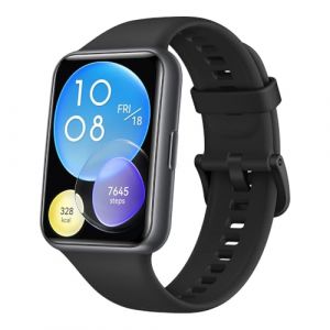 Huawei Watch FIT 2 SmartWATCH, écran 1,74' FullView, appels Bluetooth, Gestion de la santé, Longue durée de Vie de la Batterie, entraînement Rapide animé, Capture SpO2, Garantie 38 Mois, Noir