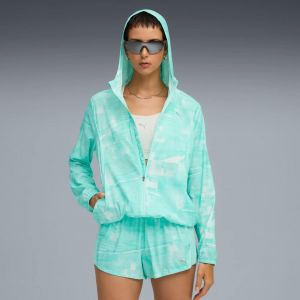 Puma Run Velocity Gewebte Jacke, pointure Large - ['Vert'] - Taille Large