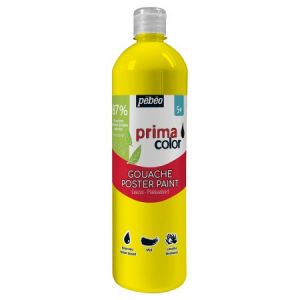 Pebeo Gouache Primacolor 1L - Jaune primaire