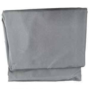 Toile pour parasol droit HAPUNA rond 3,30m de diam&egrave;tre gris