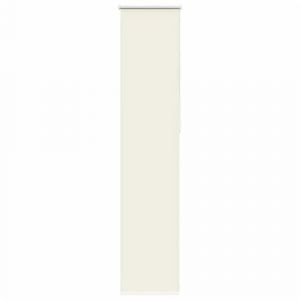 VidaXL Store enrouleur occultant blanc cass&eacute; 40x230cm largeur du tissu, store de jour et de nuit, store de cuisine, store 4011714