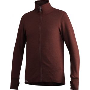 Woolpower 400 Veste polaire zippée, rust red M Vestes en laine