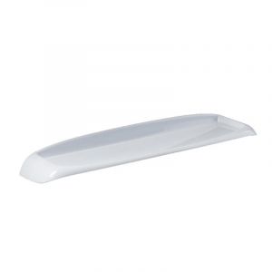 AC-Déco Etagère de salle de bain - L 60 cm x l 15,5 cm x H 6,5 cm - Blanc