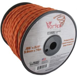 Universel Bobine Fil nylon copolymère VORTEX Alu orange - Longueur: 76m, Ø: 3,90mm