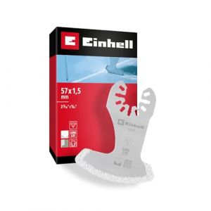 Einhell Original lame segmentée diamantée 57 mm (saupoudrée de diamant, forme segmentée, largeur de coupe 1,5 mm, fonction de changement rapide, convient aux outils multifonctions)
