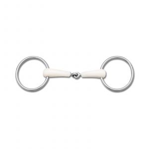 Mors 2 anneaux pour cheval brisés Happy Mouth