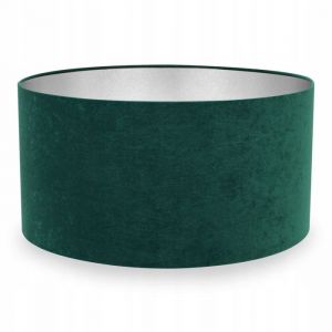 ABAT-JOUR MODERNE EN VELOURS CHROME 40 cm