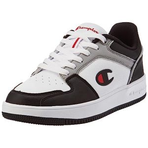 Champion Rebound 2.0 Low B GS Baskets, Bianco Grigio Nero Ww014, 37.5 EU