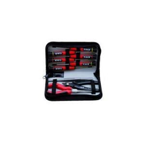 Mob 9369090101 - Trousse précision : 2 pinces + 6 tournevis + 1 brucel