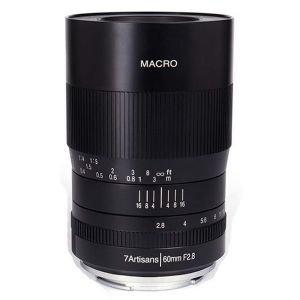 7artisans 60mm f/2.8 Macro pour Fuji X