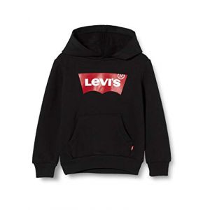 Image de Levi's Kids Lvb Batwing Screenprint Hoodie Pulls Garçon Noir 3 ans