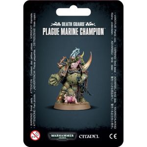 Games Workshop Figurine de 8 pièces Warhammer 40k - Death Guard Plague Marine Champion