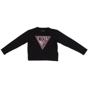 Guess T-shirt à séquins manches longues fille