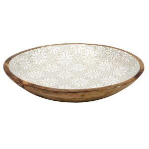 Saladier de Cuisine "Faïence" 40cm Naturel Prix